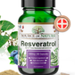 Resveratrol 500mg | 90 Capsules | 3-Month Supply