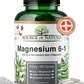 6-in-1 Magnesium 420mg | 180 Capsules | 3-Month Supply