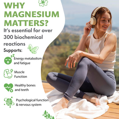 Magnesium Taurate 625mg | 180 Capsules | 3-Month Supply