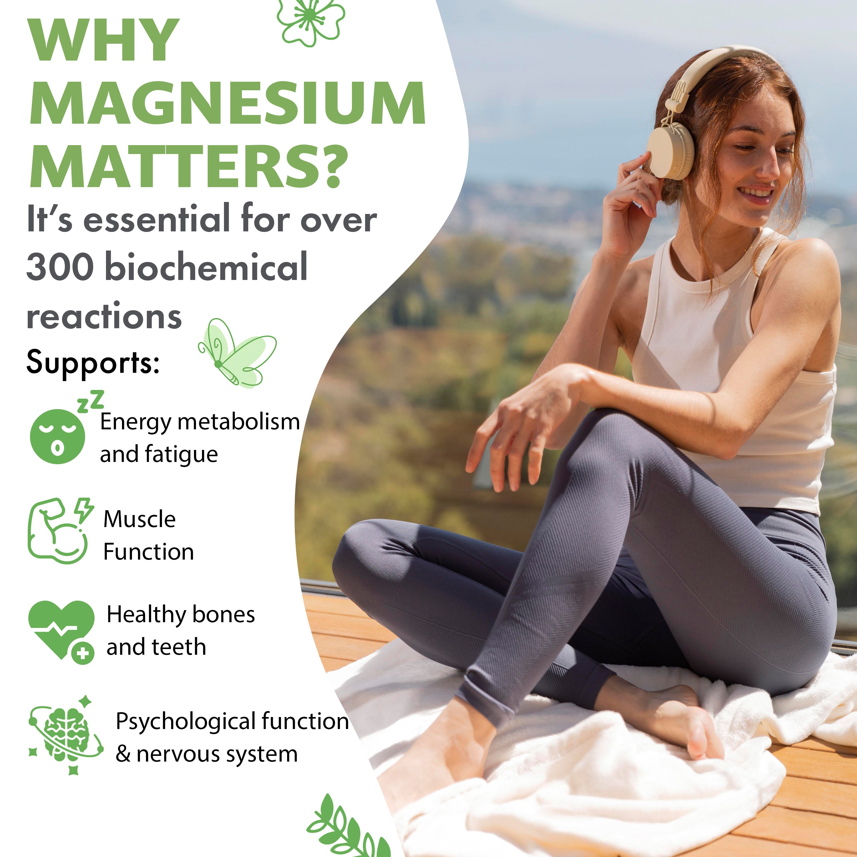 Magnesium Oxide 665mg | 365 Capsules | 12-Month Supply