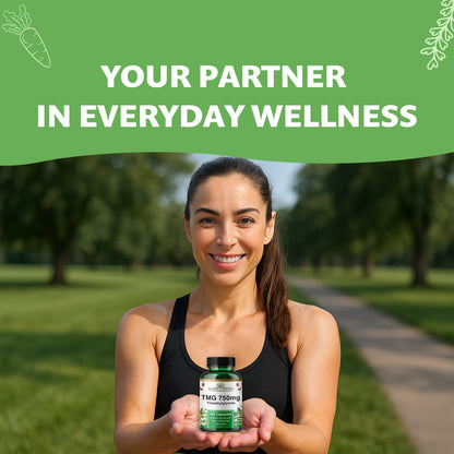 750mg TMG | 180 Capsules | 3-Month Supply