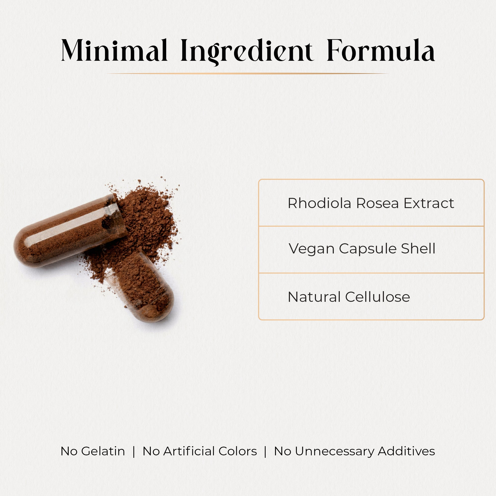 Rhodiola Rosea Extract 600mg | 120 Capsules | 4 Month Supply