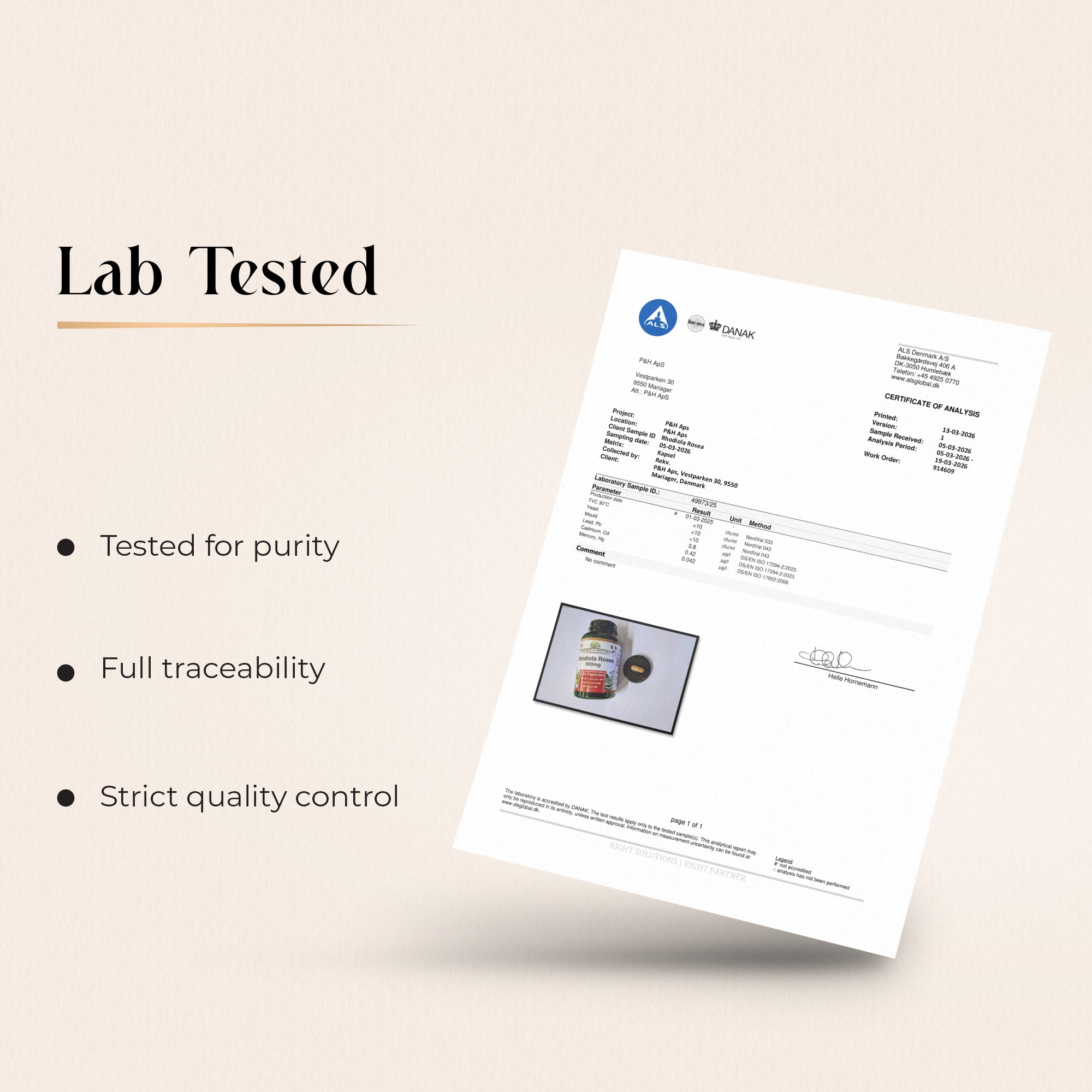 Rhodiola Rosea Extract 600mg | 120 Capsules | 4 Month Supply