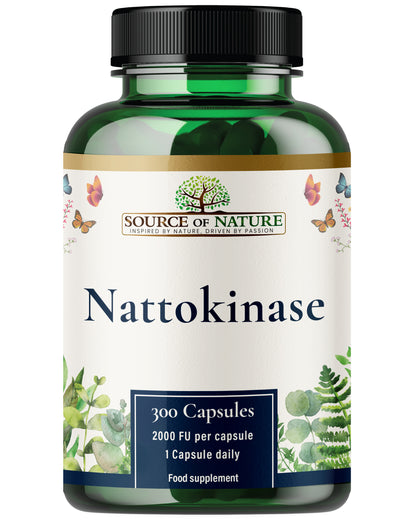 Nattokinase 2,000 FU | 100 mg | 300 Capsules