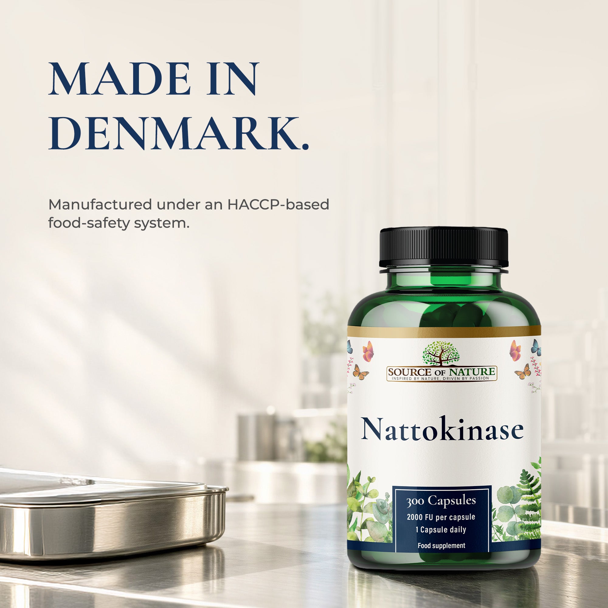 Nattokinase 2,000 FU | 100 mg | 300 Capsules