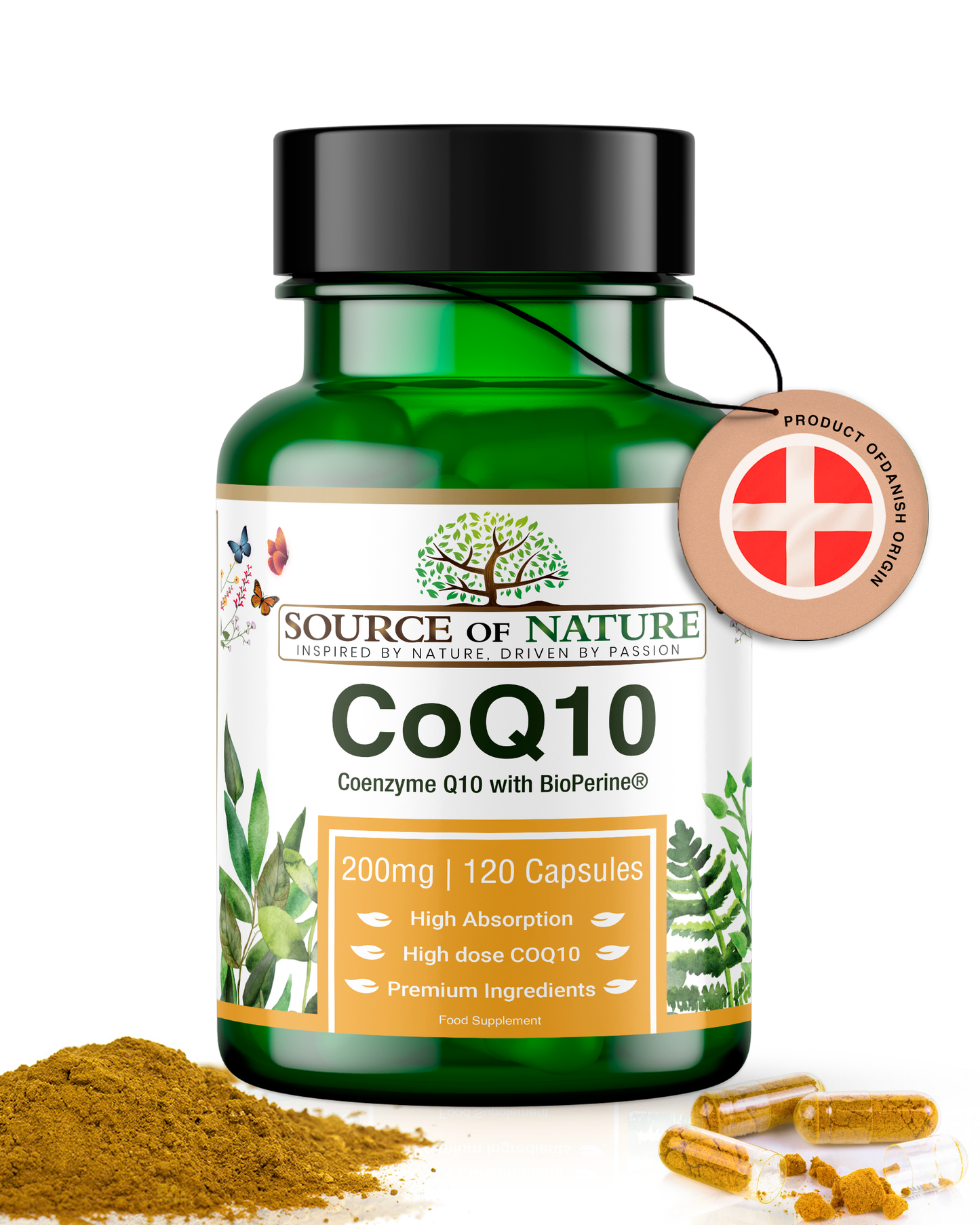 CoQ10 200mg | 120 Capsules | 4-Month Supply