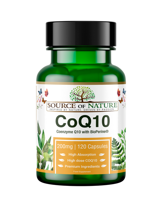 CoQ10 200mg | 120 Capsules | 4-Month Supply