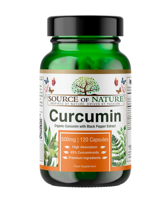 Curcumin 500mg | 120 Capsules | 4-Month Supply